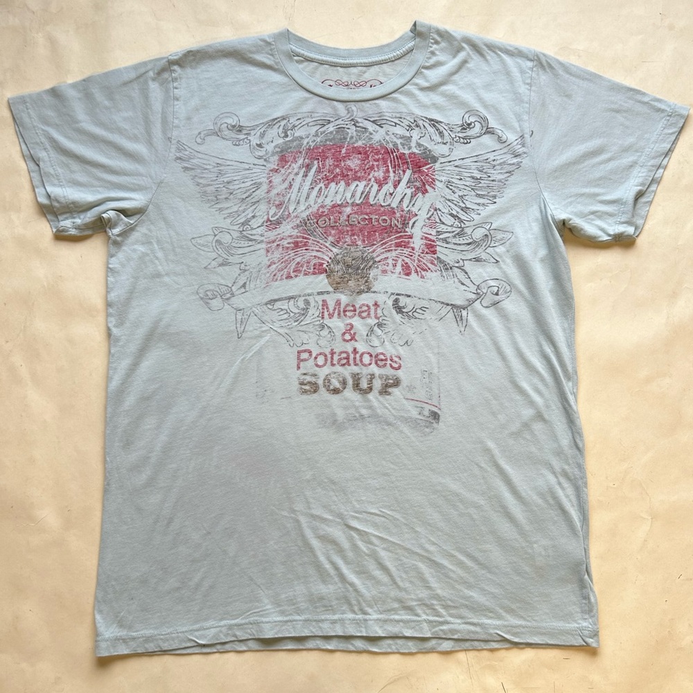 Monarchy 2000s Streetwear all over printed t-shirt, unworn like new condition